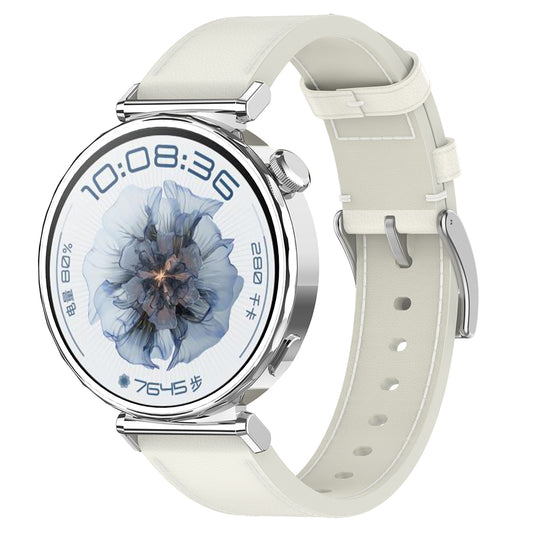 Techsuit W073 -ranneke Huawei Watch / Garmin Watch Series, 18mm, Valkoinen