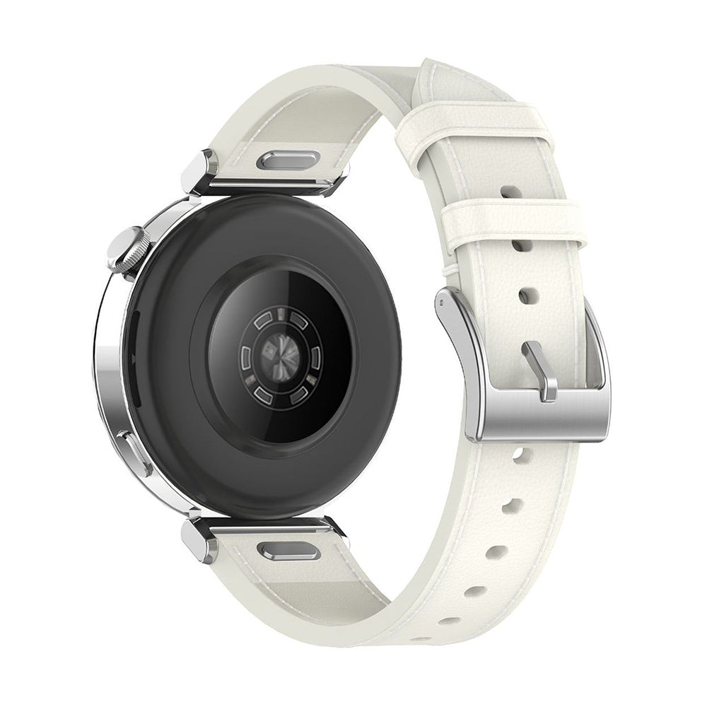 Techsuit W073 -ranneke Huawei Watch / Garmin Watch Series, 18mm, Valkoinen