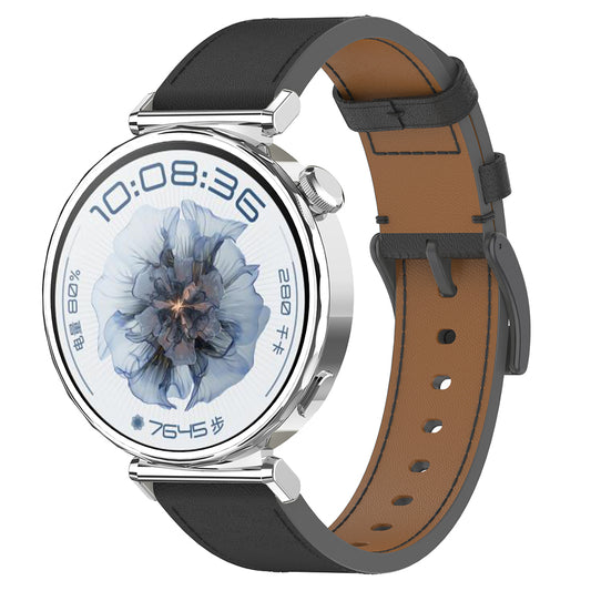 Techsuit W073 -ranneke Huawei Watch / Garmin Watch Series, 18mm, Musta