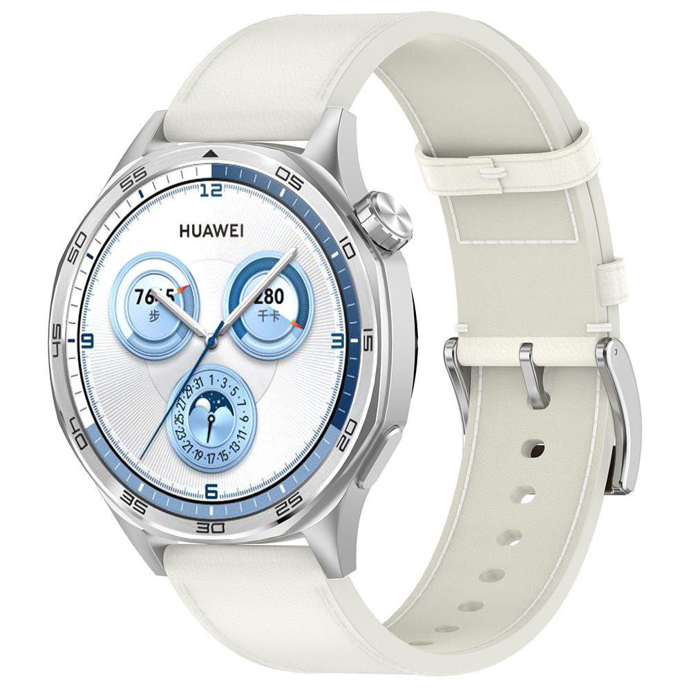 Techsuit W073 -ranneke Samsung Galaxy Watch Series -sarjalle, 20mm, Valkoinen