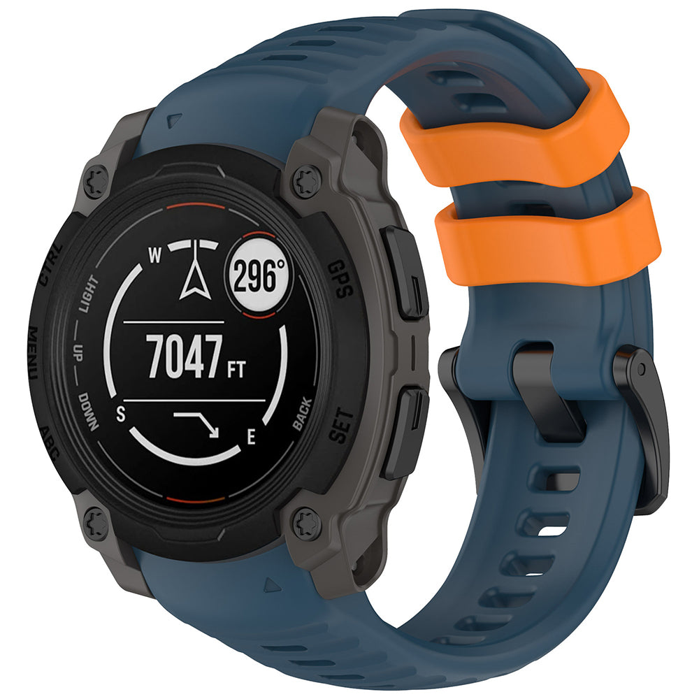 Techsuit W076 -ranneke Garmin Instinct E 40mm:lle, Sininen