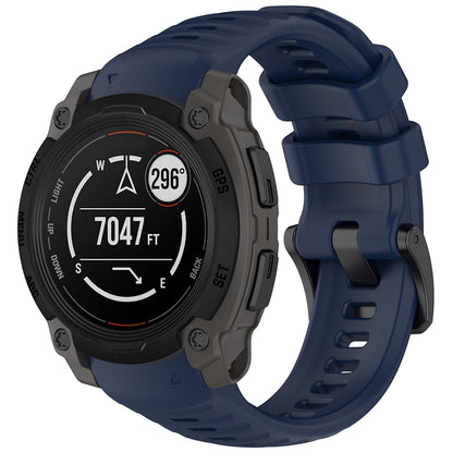 Techsuit W076 -ranneke Garmin Instinct E 45mm:lle, Tummansininen