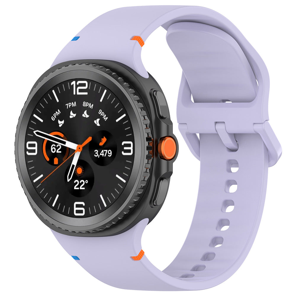 Techsuit W079 -ranneke Samsung Galaxy Watch 8 Classic / Watch8 44mm / Watch 8 40mm, Violetti