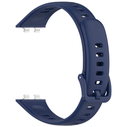 Techsuit W081 -ranneke Huawei Band 11 / 11 Pro, Tummansininen