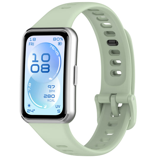 Techsuit W081 -ranneke Huawei Band 11 / 11 Pro, Vihreä