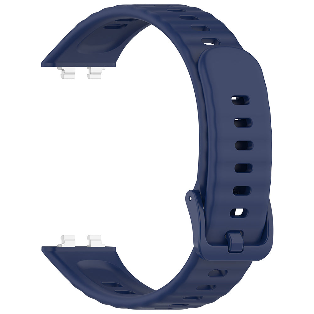 Techsuit W082 -ranneke Huawei Band 11 / 11 Pro:lle, Laivastonsininen