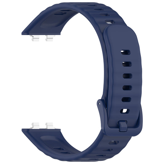 Techsuit W082 -ranneke Huawei Band 11 / 11 Pro:lle, Laivastonsininen