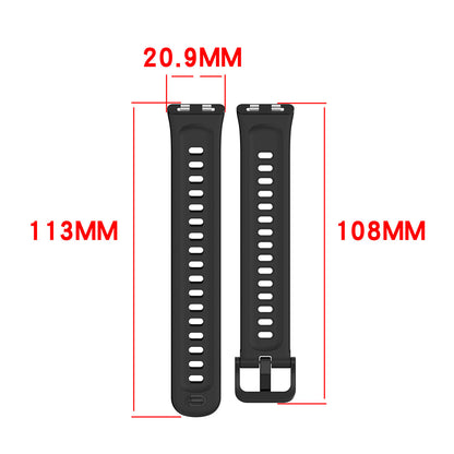 Techsuit W082 -ranneke Huawei Band 11 / 11 Pro:lle, Laivastonsininen