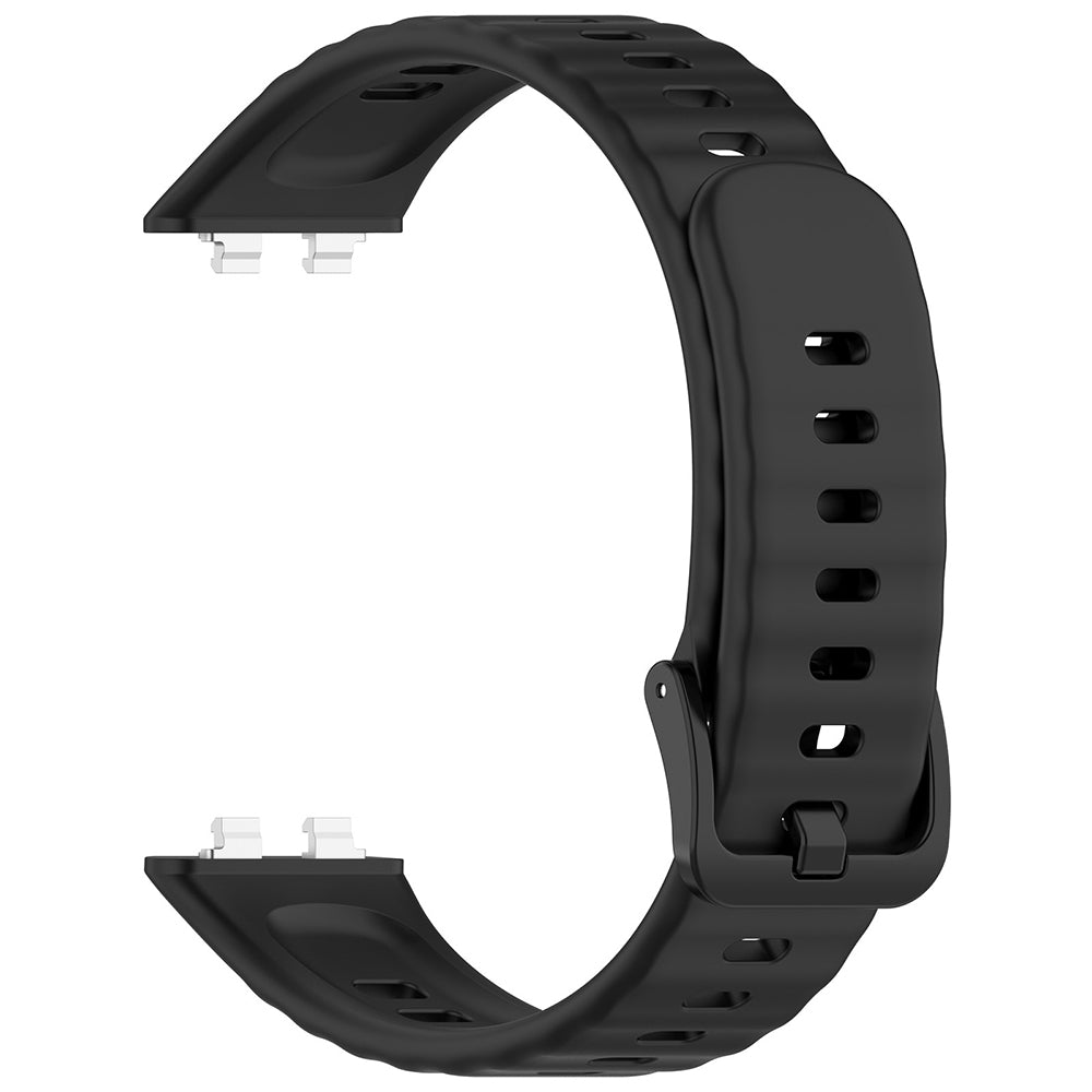 Techsuit W082 -ranneke Huawei Band 11 / 11 Pro, Musta