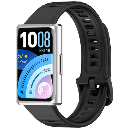 Techsuit W082 -ranneke Huawei Band 11 / 11 Pro, Musta