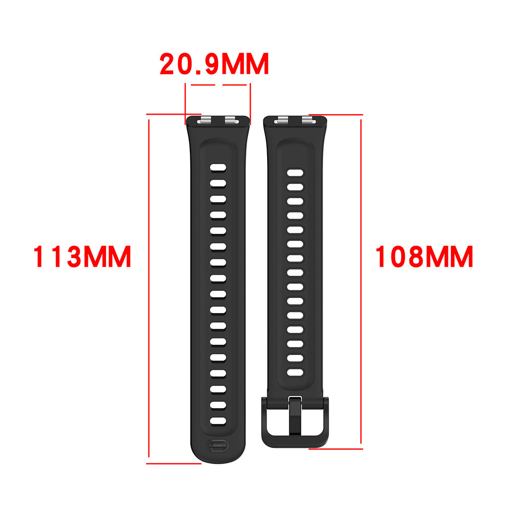 Techsuit W082 -ranneke Huawei Band 11 / 11 Pro, Musta