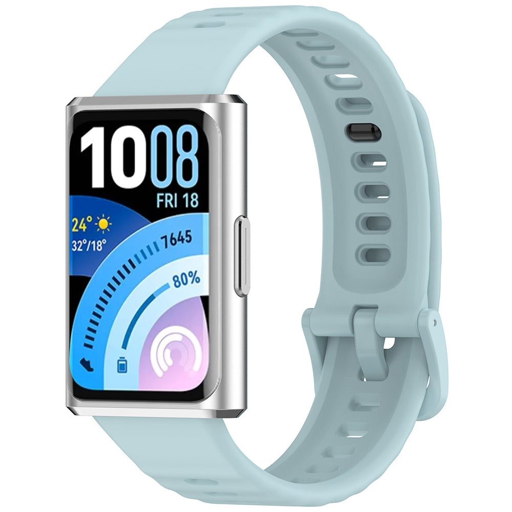 Techsuit W082 ranneke Huawei Band 11 / 11 Pro:lle, turkoosi