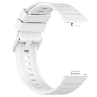 Techsuit W082 -ranneke Huawei Watch Fit 5 Pro:lle, valkoinen