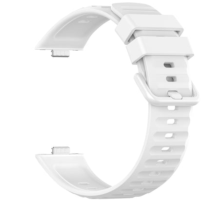 Techsuit W082 -ranneke Huawei Watch Fit 5 Pro:lle, valkoinen