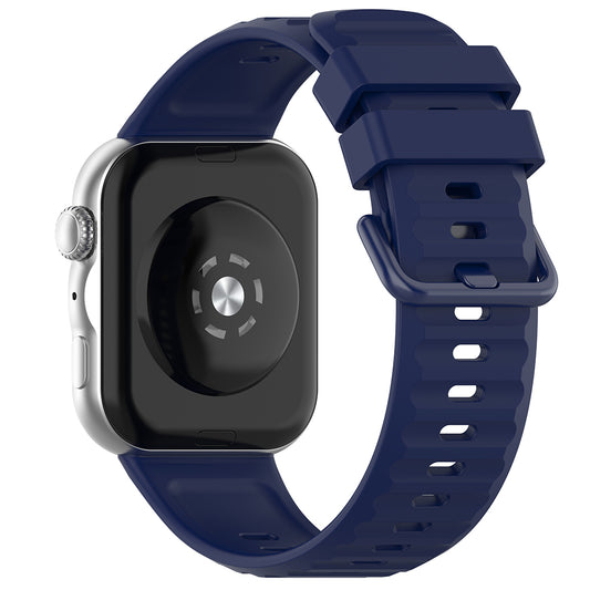 Techsuit W082 -ranneke Huawei Watch Fit 5 Prolle, Laivastonsininen