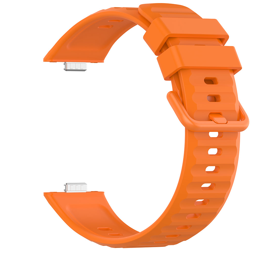 Techsuit W082 -ranneke Huawei Watch Fit 5 Pro:lle, Oranssi