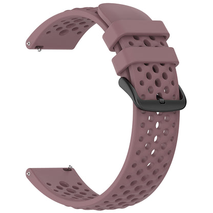 Techsuit W083 -ranneke Amazfit Watchille / Samsung Watch -sarjalle, 22mm, Violetti