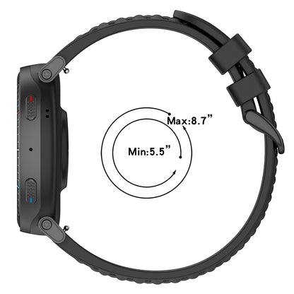 Techsuit W083 -ranneke Amazfit Watch / Samsung Watch Series, 22mm, Oranssi