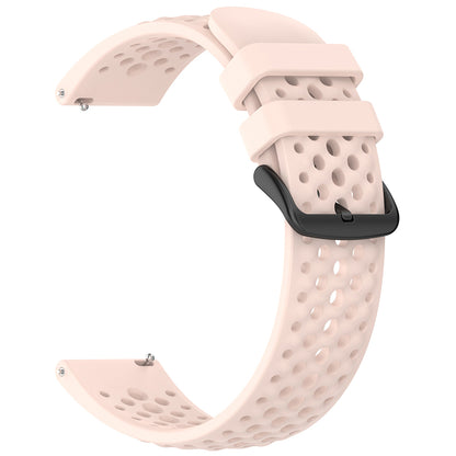 Techsuit W083 -ranneke Amazfit Watch / Samsung Watch Series, 22mm, vaaleanpunainen