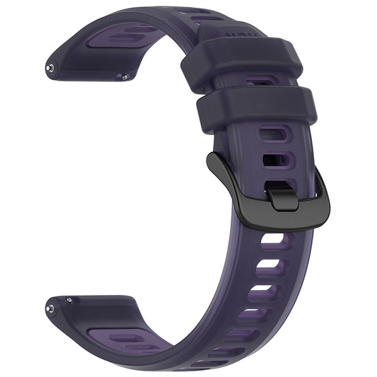 Techsuit W084 -ranneke Samsung Galaxy Watchille / Huawei Watch -sarjalle, 22 mm, violetti