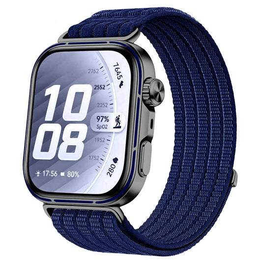 Techsuit W085 -ranneke Huawei Watch Fit 5:lle, Laivastonsininen