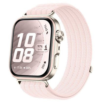 Techsuit W085 -ranneke Huawei Watch Fit 5:lle, vaaleanpunainen
