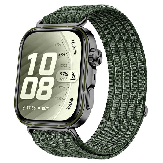 Techsuit W085 -ranneke Huawei Watch Fit 5:lle, Tummanvihreä