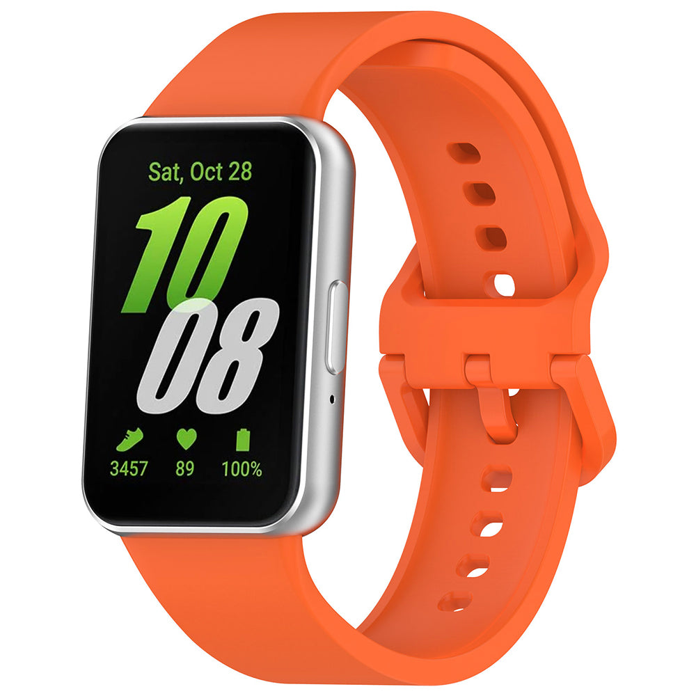 Techsuit W086 ranneke Samsung Galaxy Fit3 R39M:lle, oranssi