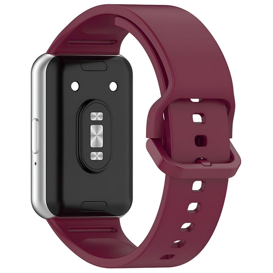 Techsuit W086 ranneke Samsung Galaxy Fit3 R39M:lle, Viininpunainen