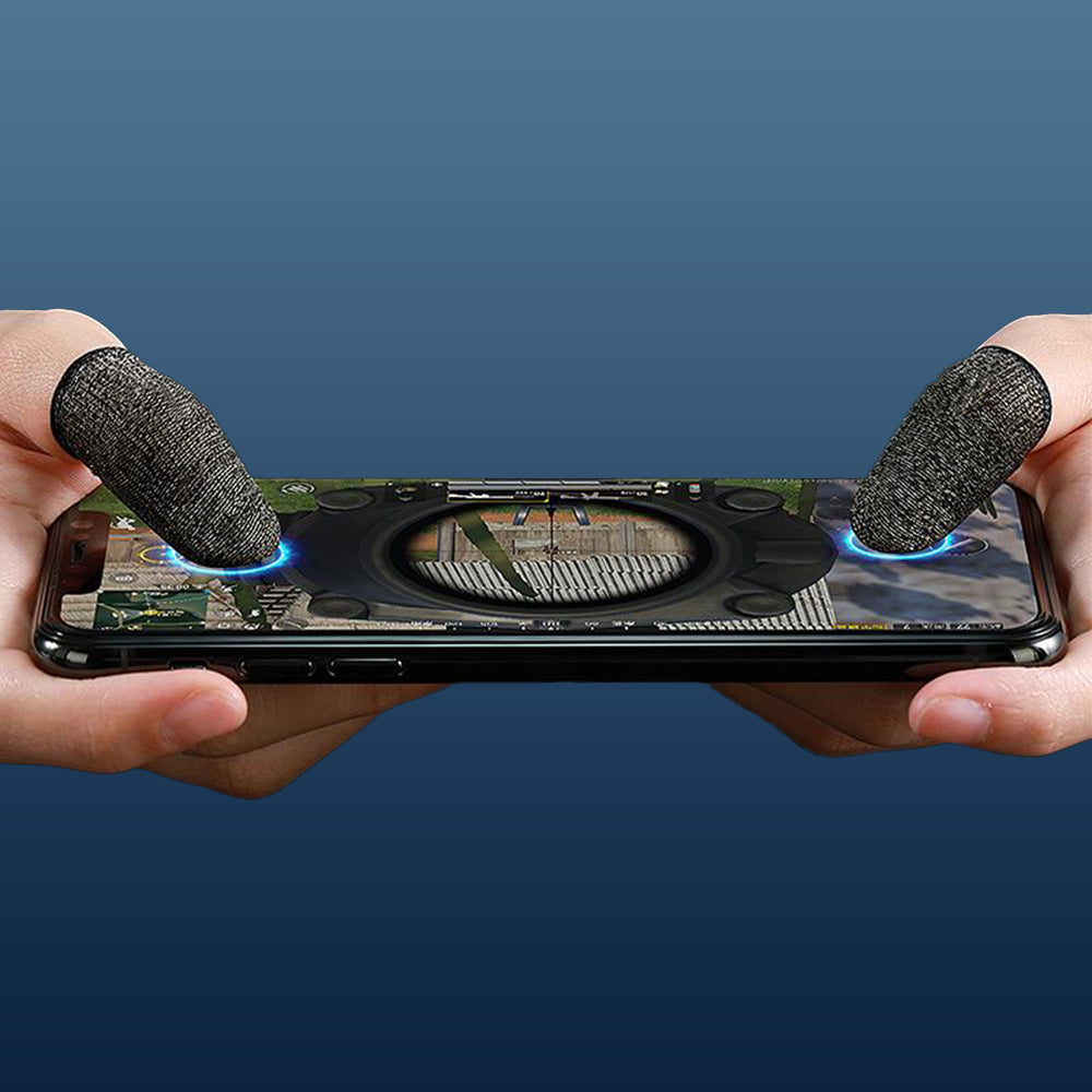 Gaming-sormikkaat HOCO GM4, 2 kappaleen setti, Mustat