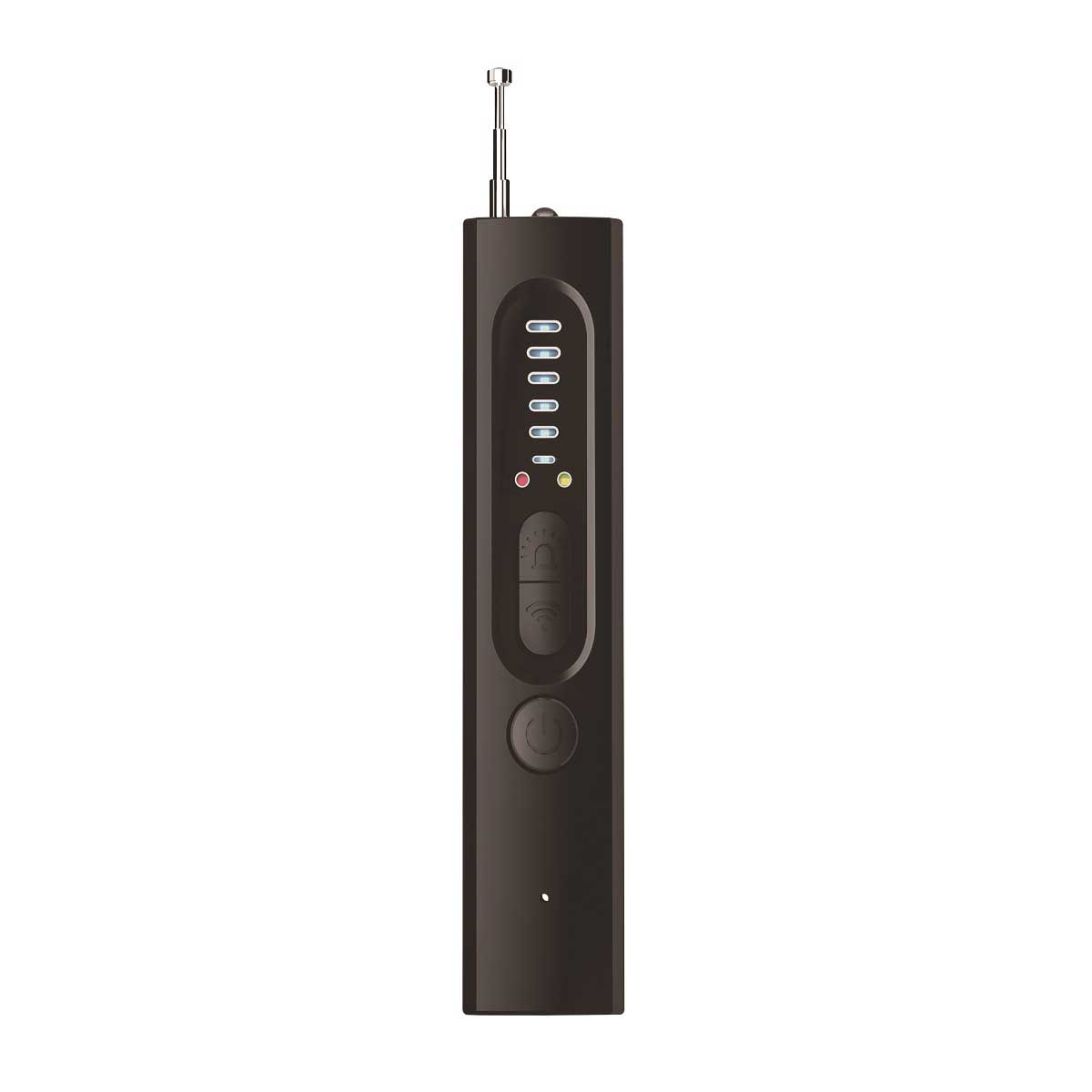 IR-detektori GSM-laitteille / piilotetuille mikrofoneille / GPS-paikantimille XO Design CRP01, Musta