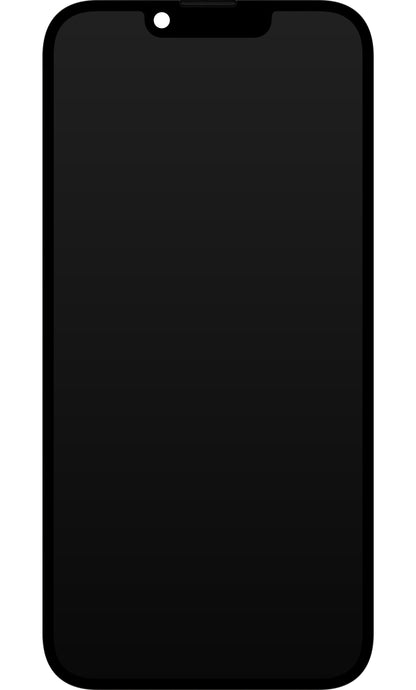 JK Kosketusnäyttö Apple iPhone 14:lle, kehyksellä, LCD-kenno, musta 