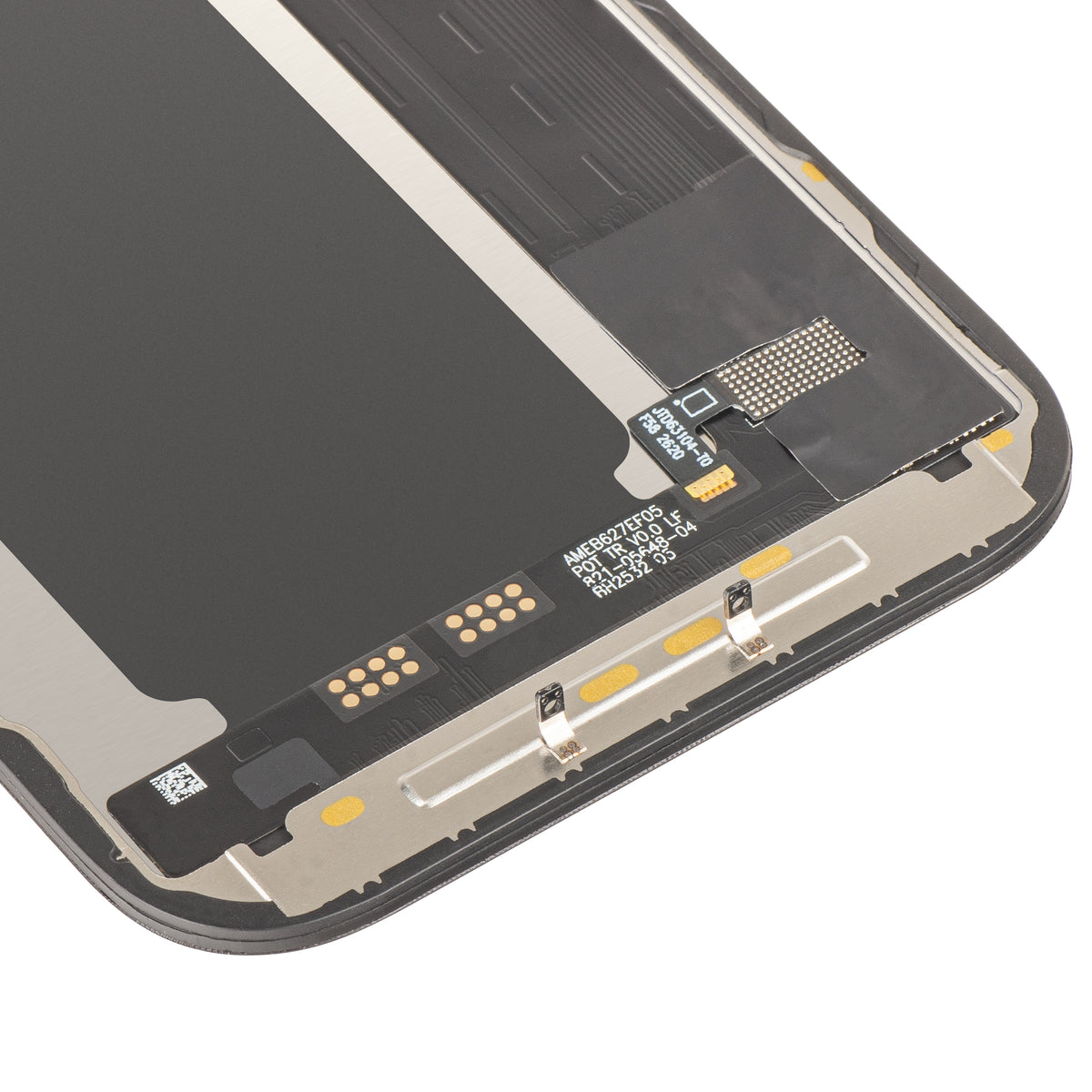 JK kosketusnäyttö Apple iPhone 17 Prolle, kehyksellä, LCD In-Cell IC siirrettävä versio, musta