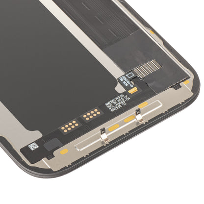 JK kosketusnäyttö Apple iPhone 17 Prolle, kehyksellä, LCD In-Cell IC siirrettävä versio, musta