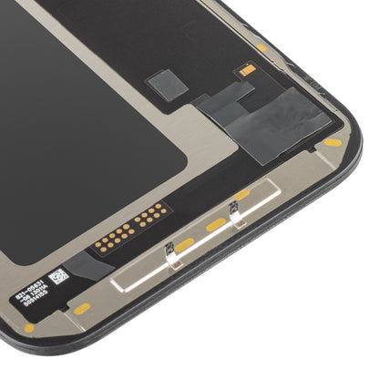 JK-kosketusnäyttö Apple iPhone 17 Pro Maxille, kehyksellä, LCD In-Cell IC siirrettävä versio, musta