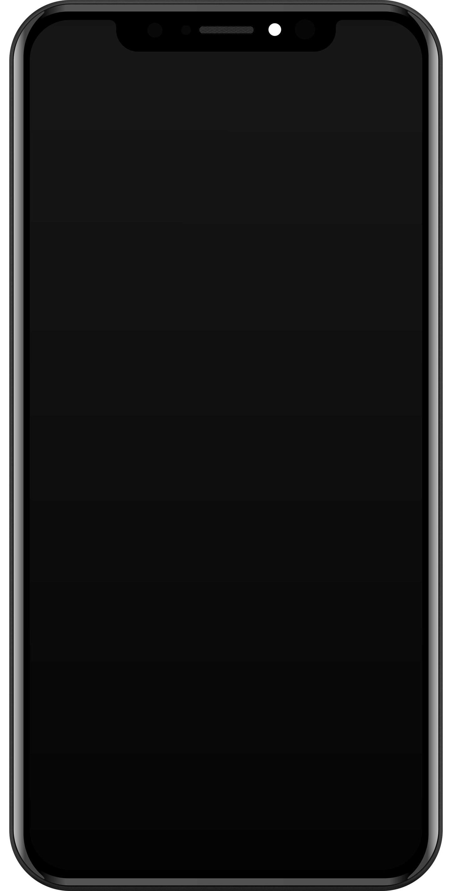 JK Kosketusnäyttö Apple iPhone 11 Pro Max -puhelimeen, kehyksellä, kennon sisäinen LCD-versio, musta