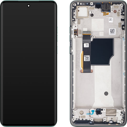 Kosketusnäyttö Motorola Edge 40 Neo, kehyksellä, L3-versio, turkoosi (rauhoittava meri), huoltopaketti 5D68C23159