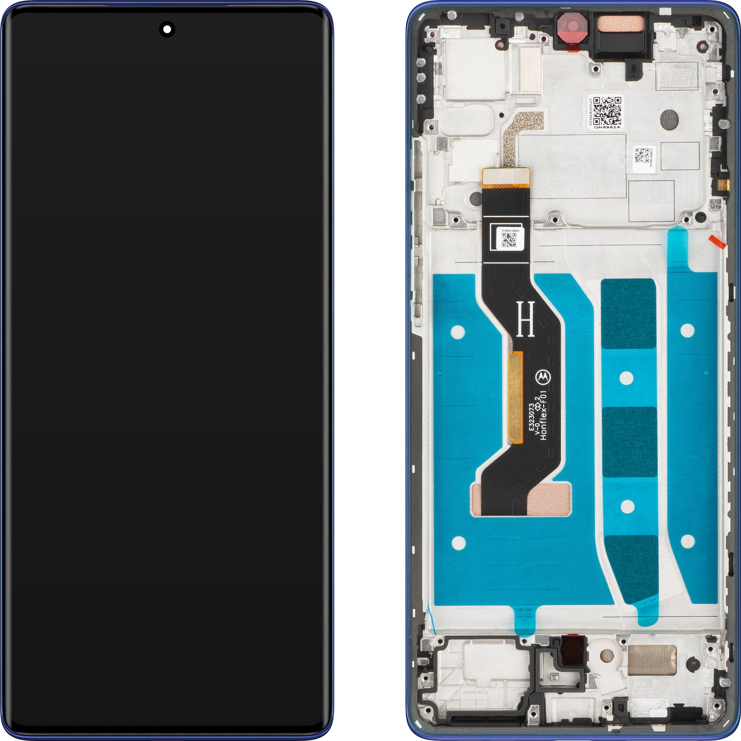 Motorola Moto G85 kosketusnäyttö, kehyksellä, koboltin sininen, huoltopaketti 5D68C24856 