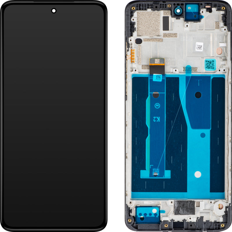 Motorola Moto G84 Touchscreen Display, with Frame, Black, Swap 5D68C23231