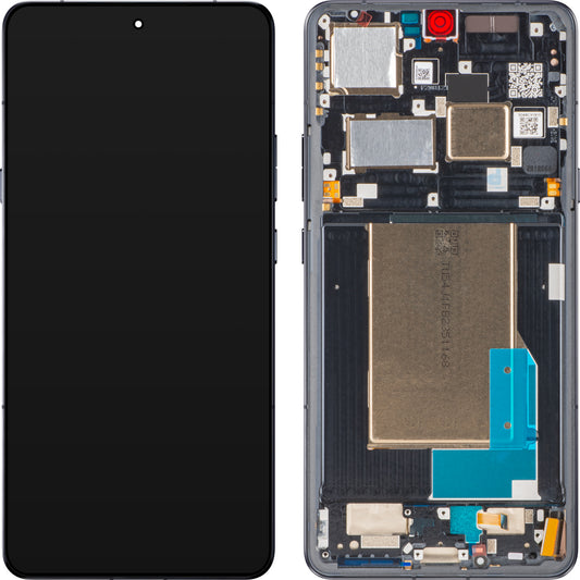 Motorola Edge 70 Ultra / Signature -näyttö kosketusnäytöllä, kehyksellä, musta, Service Pack 5D68C31910