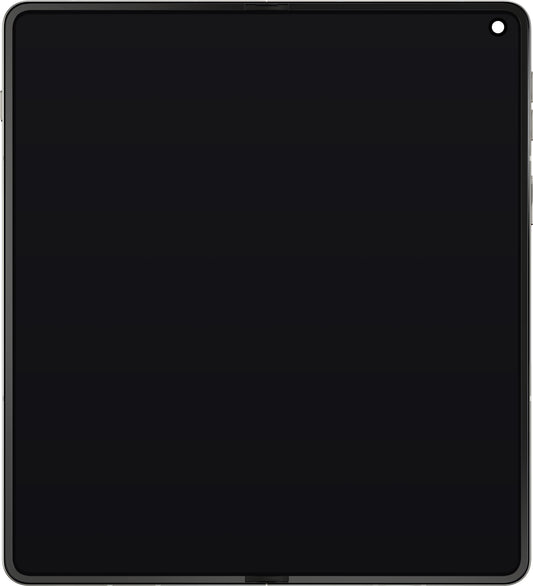 Motorola Razr Fold kosketusnäyttö, kehys, sisäpuoli, musta (Pantone Blackened Blue) Service Pack 5D68C32444