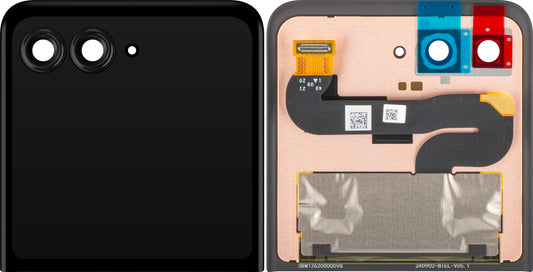 Näyttö kosketusnäytöllä Motorola Razr 70, Sub Outer, Service Pack 5D68C32240