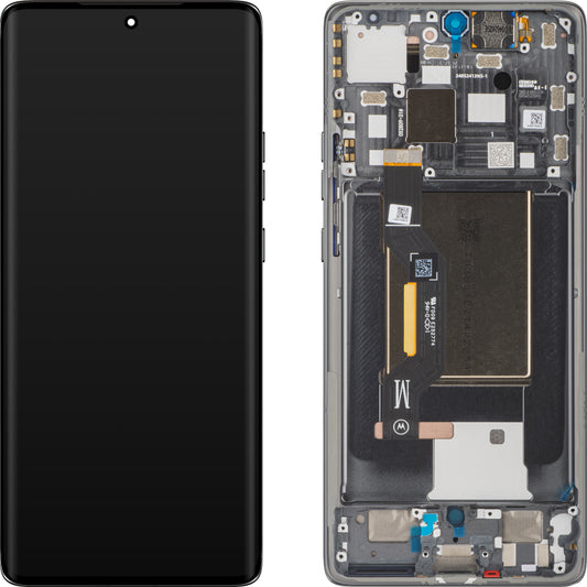 Motorola Edge 50 kosketusnäyttö, kehys, harmaa (Koala Gray), uudelleenpakattu 5D68C25135