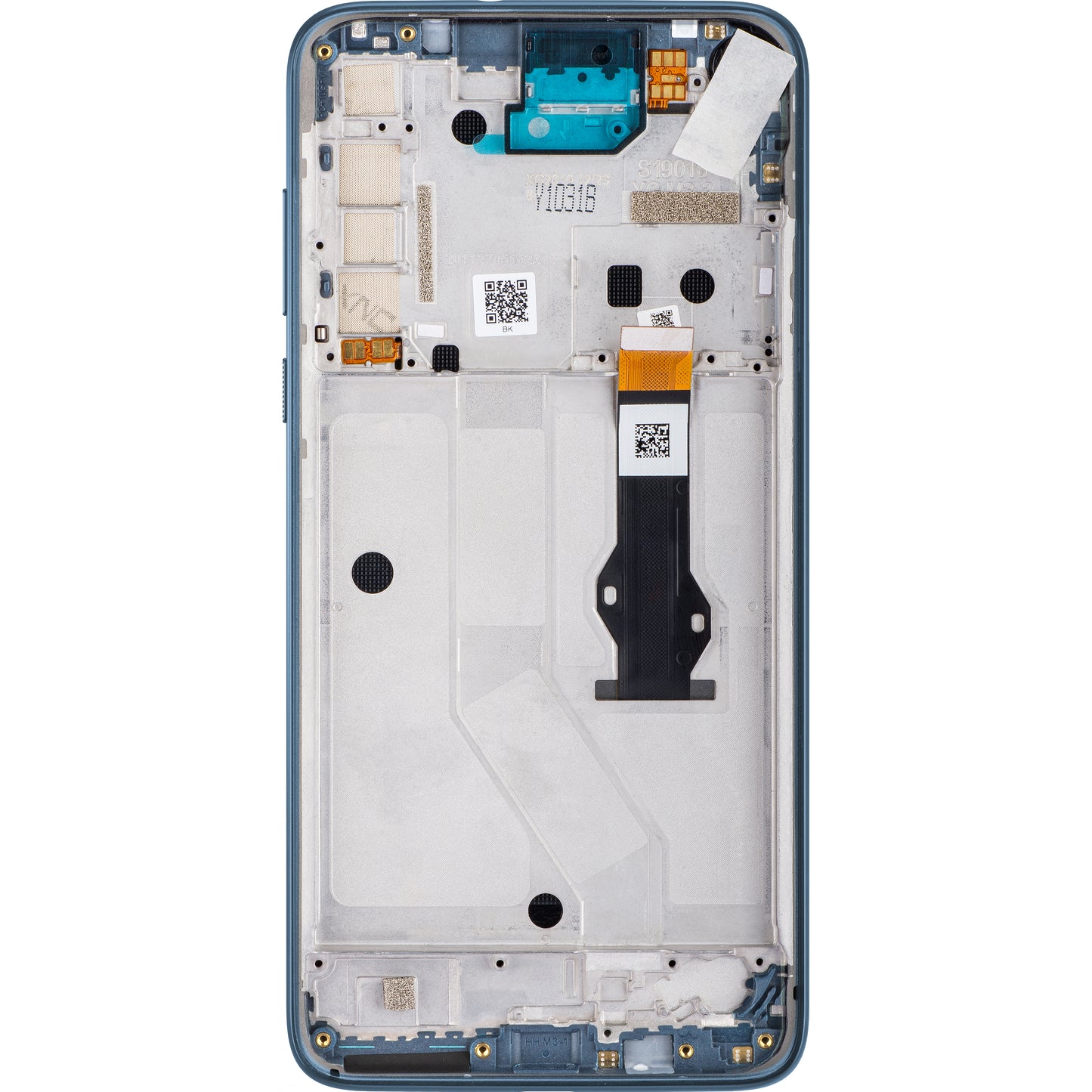 Motorola Moto G8 Power Kosketusnäyttö Motorola Moto G8 Power, kehyksellä, Caprin sininen, huoltopaketti 5D68C16143 