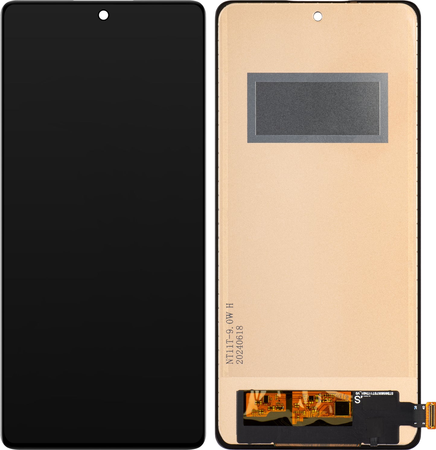 Kosketusnäytön MP-näyttö yhteensopiva Xiaomi 11T / 11T Pron kanssa. 