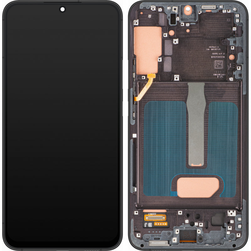 Näyttö MP Touchscreen, yhteensopiva Samsung Galaxy S22+ 5G S906 kanssa, kehyksellä, musta