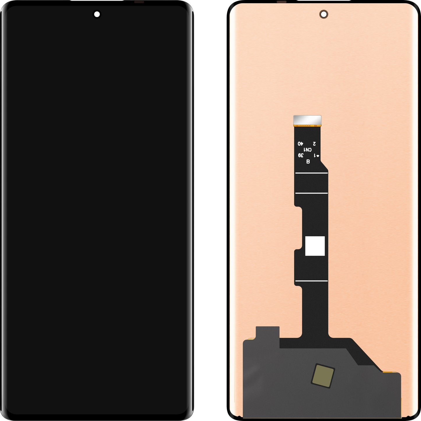 Näyttö kosketusnäytöllä MP yhteensopiva Xiaomi Redmi Note 14 Pro 4G:n kanssa