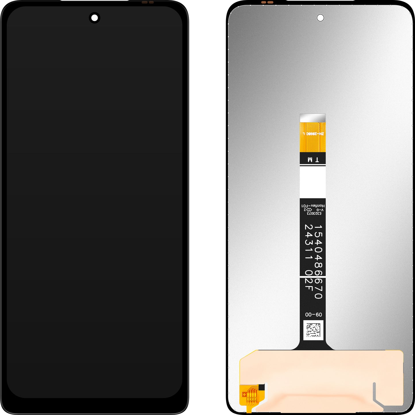 MP-kosketusnäyttö yhteensopiva Motorola Moto G75:n kanssa