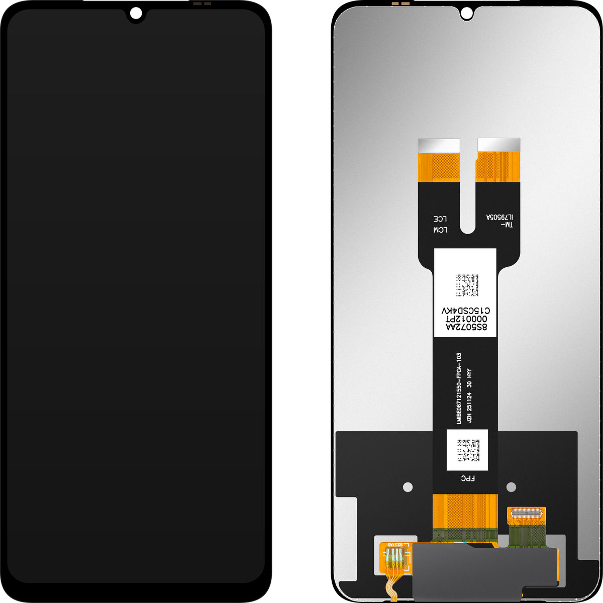 MP-kosketusnäyttö, yhteensopiva Samsung Galaxy A07 5G A076:n kanssa