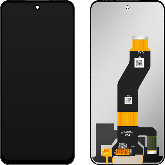 MP-kosketusnäyttö yhteensopiva Infinix Hot 60i 4G / Tecno Pop X / Spark 40 4G / Spark 40C / Spark Go 2 kanssa